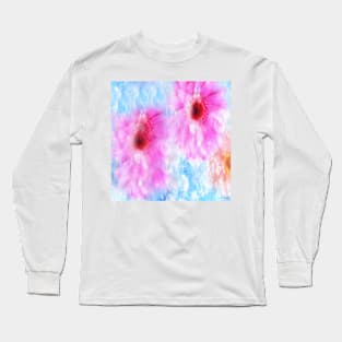 Daisy Sunlight and Raindrops Long Sleeve T-Shirt